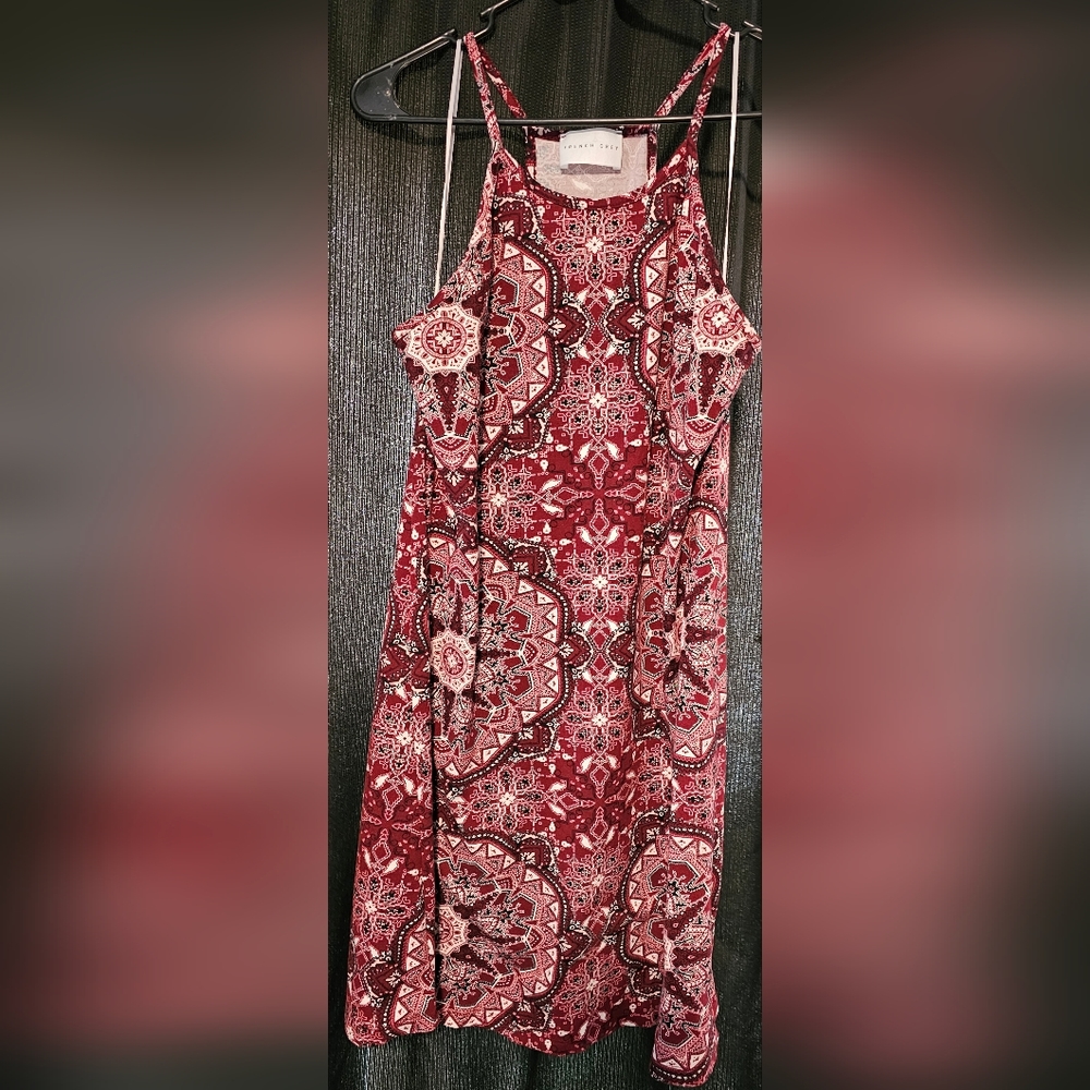 French Grey Size: L Women's Dress.